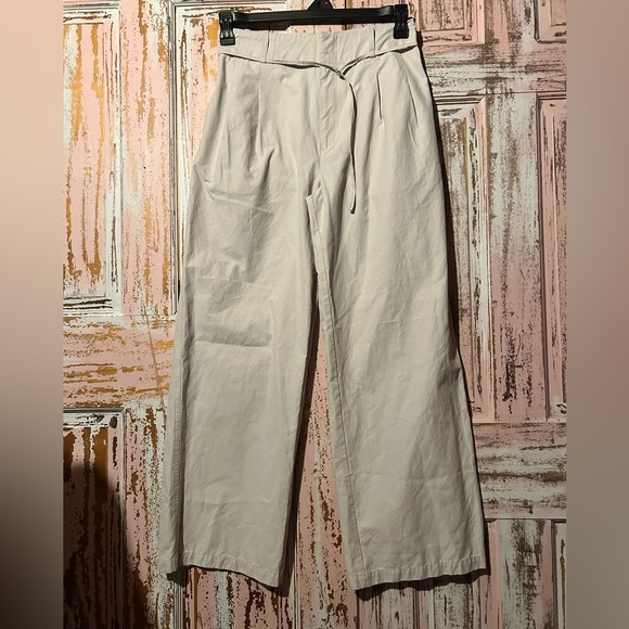 Calvin Klein Jeans Pants - Calvin Klein Jeans Cream Wide Leg Pants